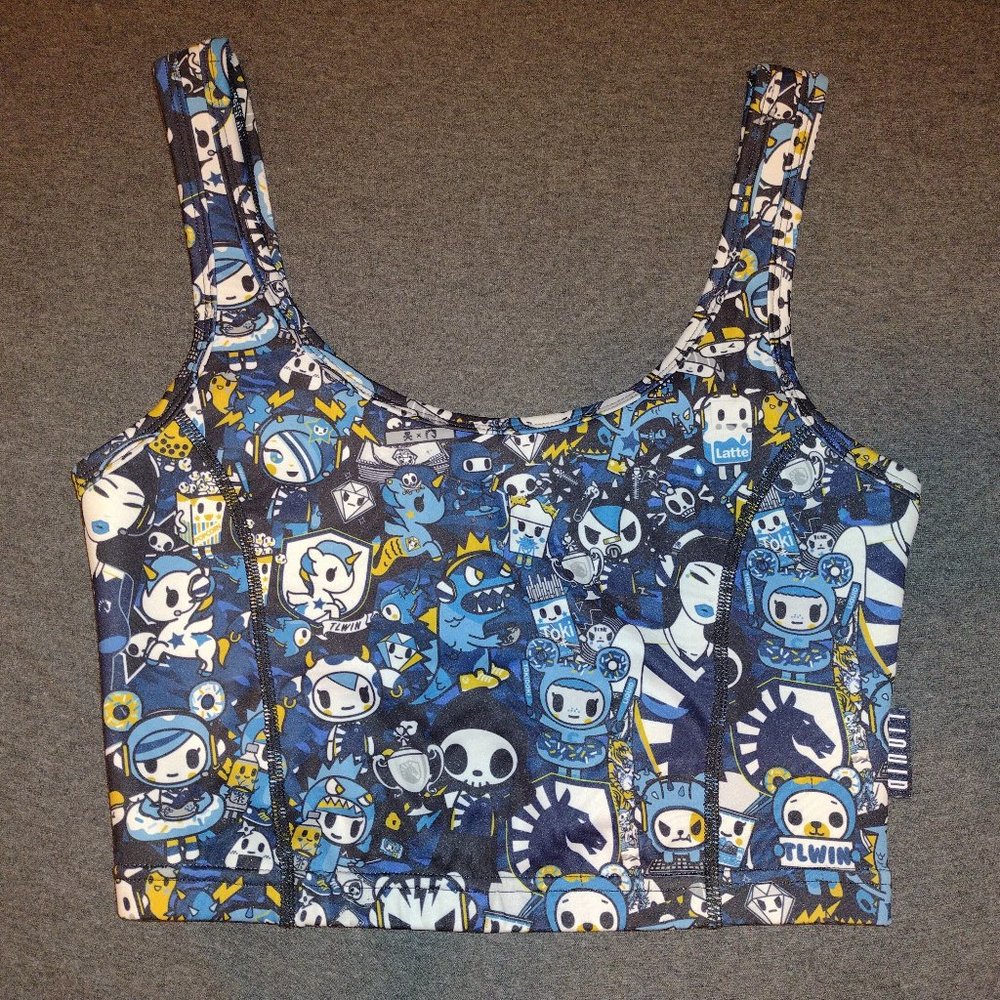 Team Liquid Tokidoki collab crop top Esports